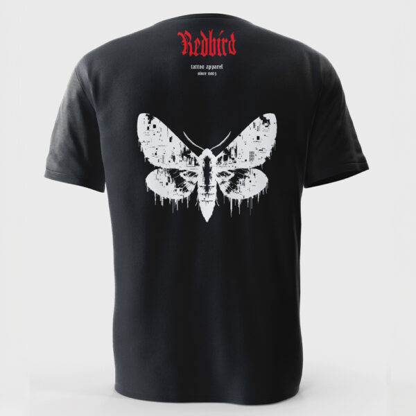 Tattoo T-Shirt schwarz mit Butterfly Design